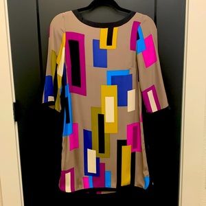 NWT- XS. Alice & Tricia Marni 100% silk shift dress.